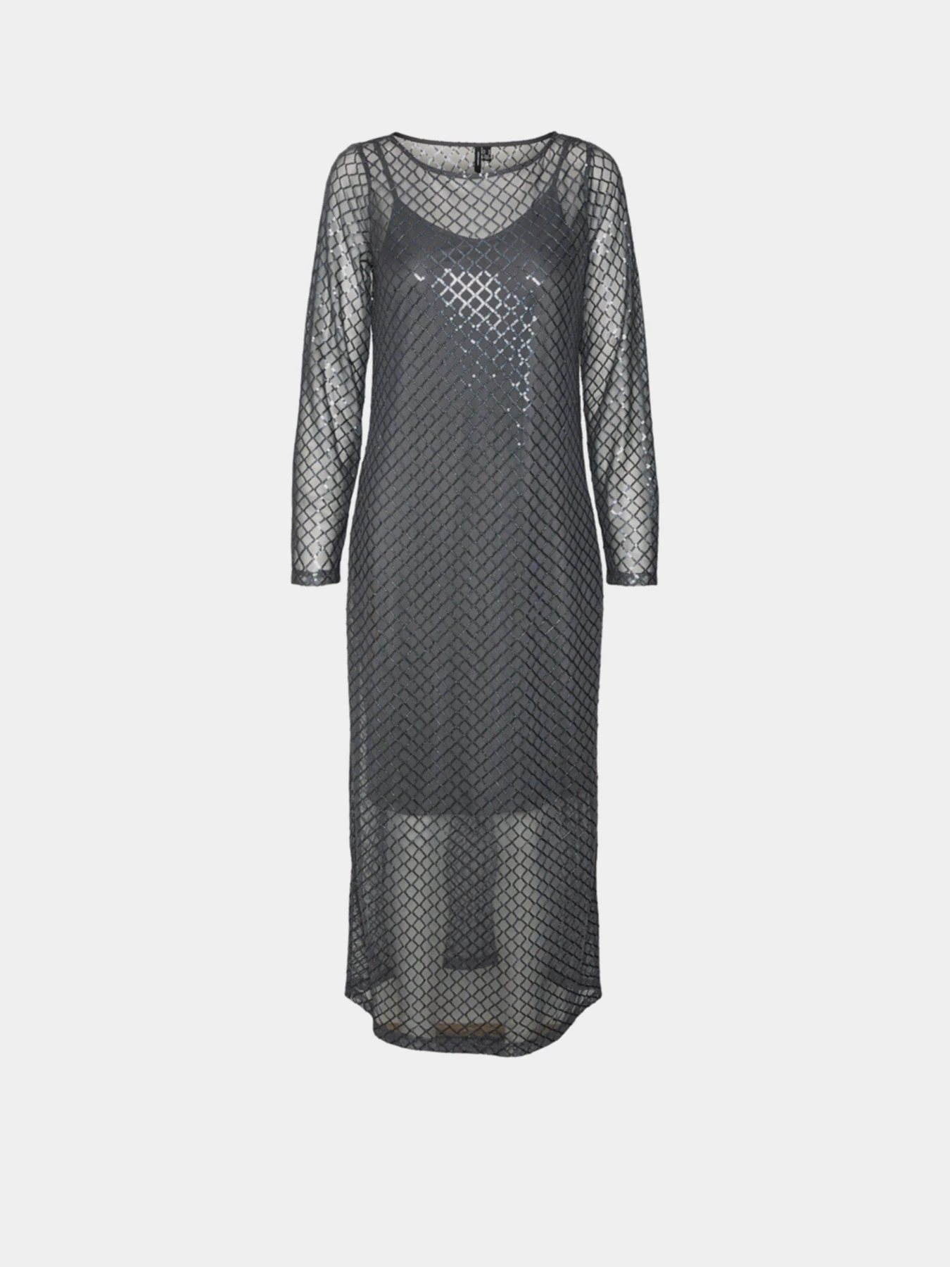 Платья Vero Moda модель 10316881_Asphalt Платья Vero Moda модель 10316881_Asphalt Фото