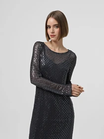 Платья Vero Moda модель 10316881_Asphalt Фото