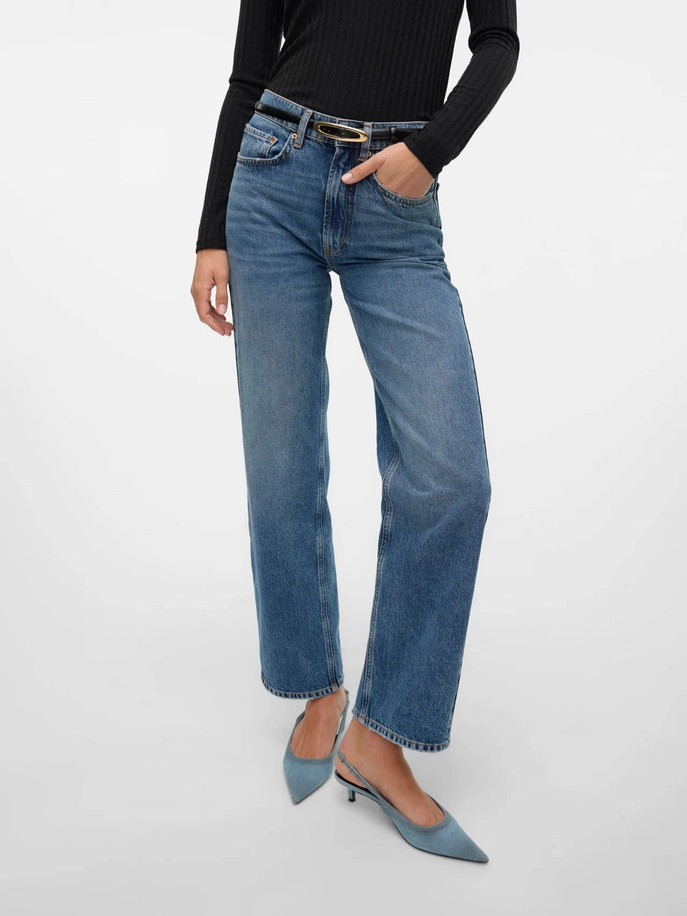 Джинси Vero Moda модель 10319082_Medium Blue Denim Джинси Vero Moda модель 10319082_Medium Blue Denim Фото