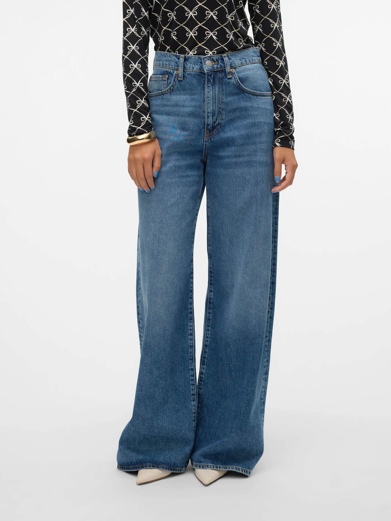 Джинсы Vero Moda модель 10319088_Medium Blue Denim Джинсы Vero Moda модель 10319088_Medium Blue Denim Фото