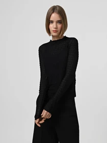 Свитры и кардиганы Vero Moda модель 10320690_Black Фото