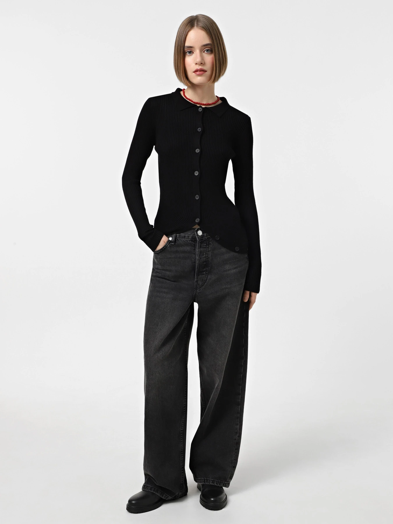 Свитры и кардиганы Vero Moda модель 10321999_Black Свитры и кардиганы Vero Moda модель 10321999_Black Фото