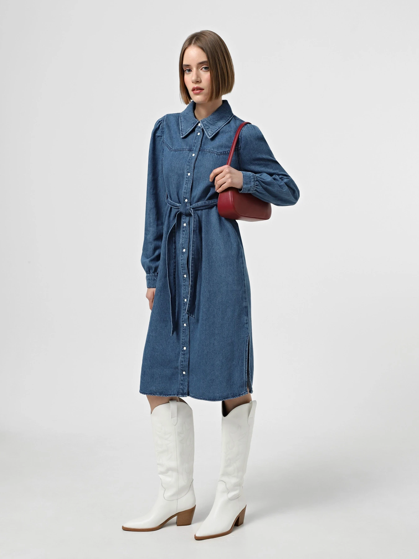 Сукні Vero Moda модель 10323071_Dark Blue Denim Фото