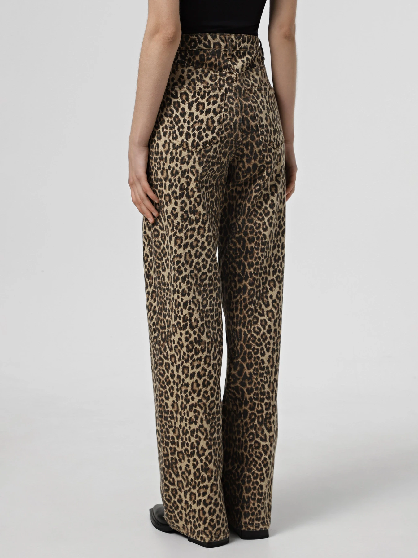Джинсы Vero Moda модель 10330128_Silver Mink LEOPARD Фото