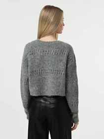 Свитры и кардиганы Vero Moda модель 10320590_Medium Grey Melange Фото