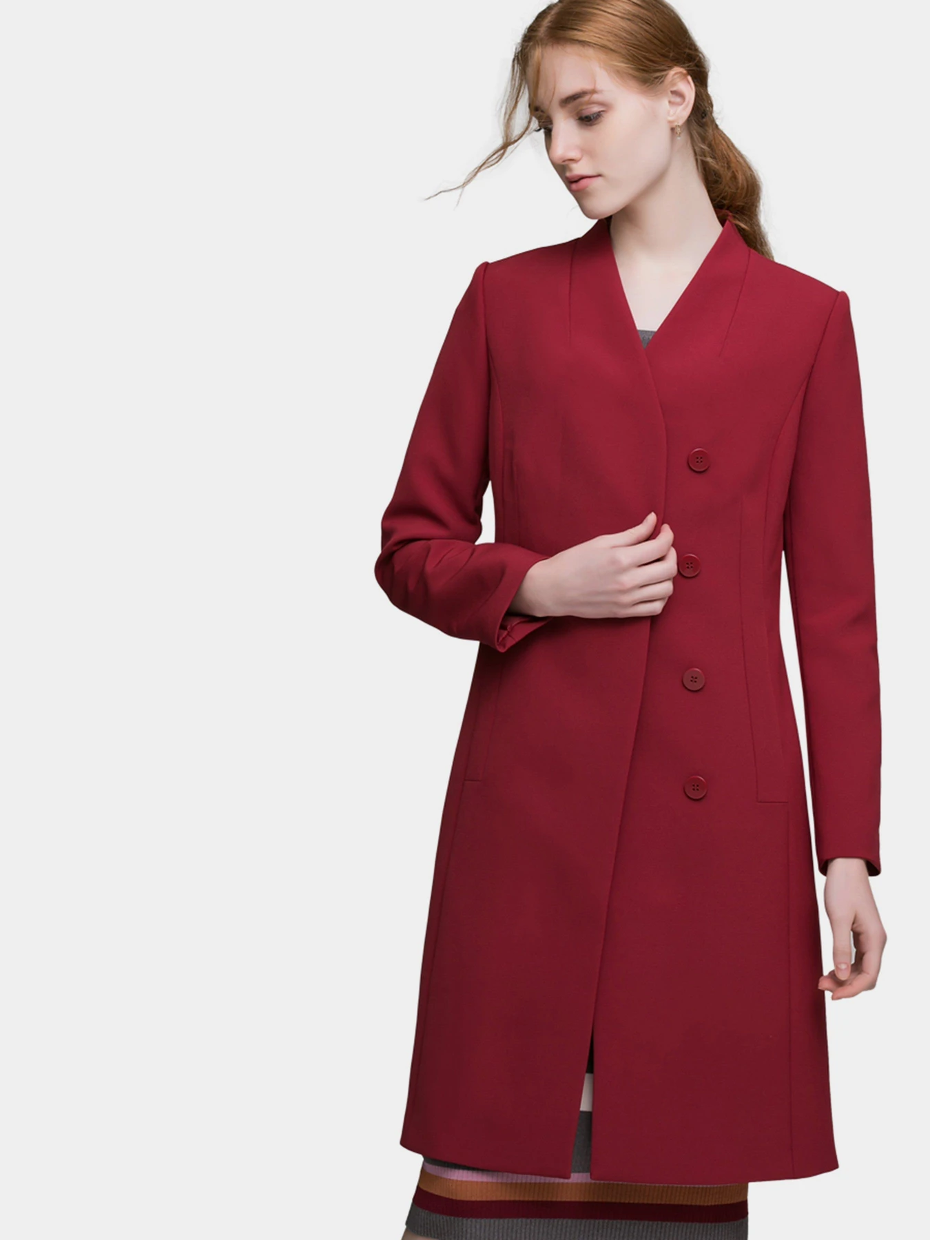 Пальта та плащі Vero Moda модель 316321520076_т.червоний Фото