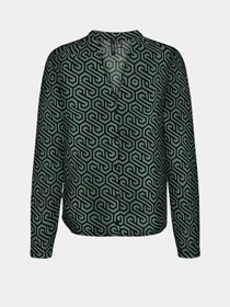 Рубашки Vero Moda модель 10322081_Chinois Green Grap Фото