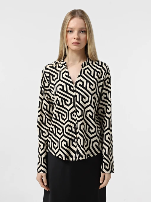Рубашки Vero Moda модель 10322081_Birch Grap Фото