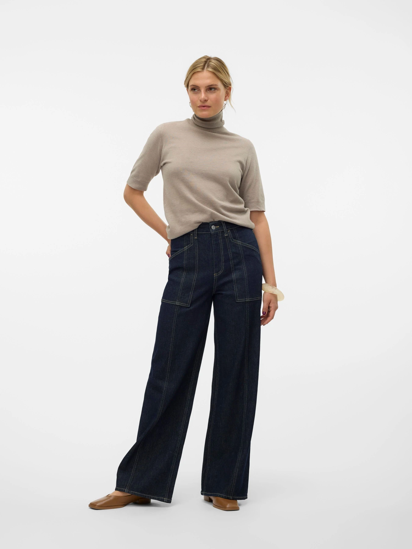 Джинсы Vero Moda модель 10321125_Dark Blue Denim RINSE Джинсы Vero Moda модель 10321125_Dark Blue Denim RINSE Фото