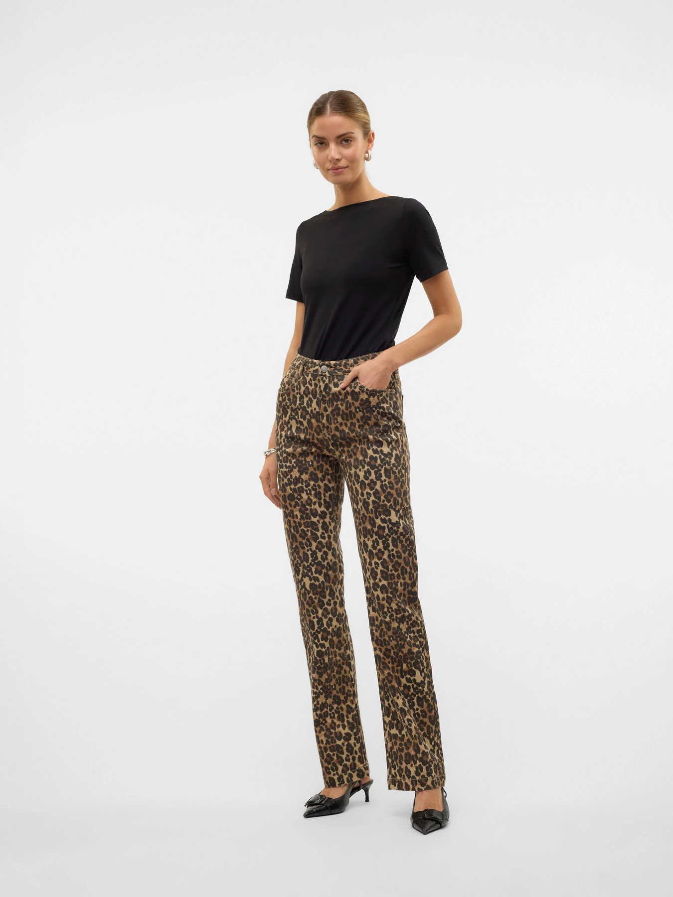 Джинсы Vero Moda модель 10329308_Tigers Eye LEOPARD Джинсы Vero Moda модель 10329308_Tigers Eye LEOPARD Фото
