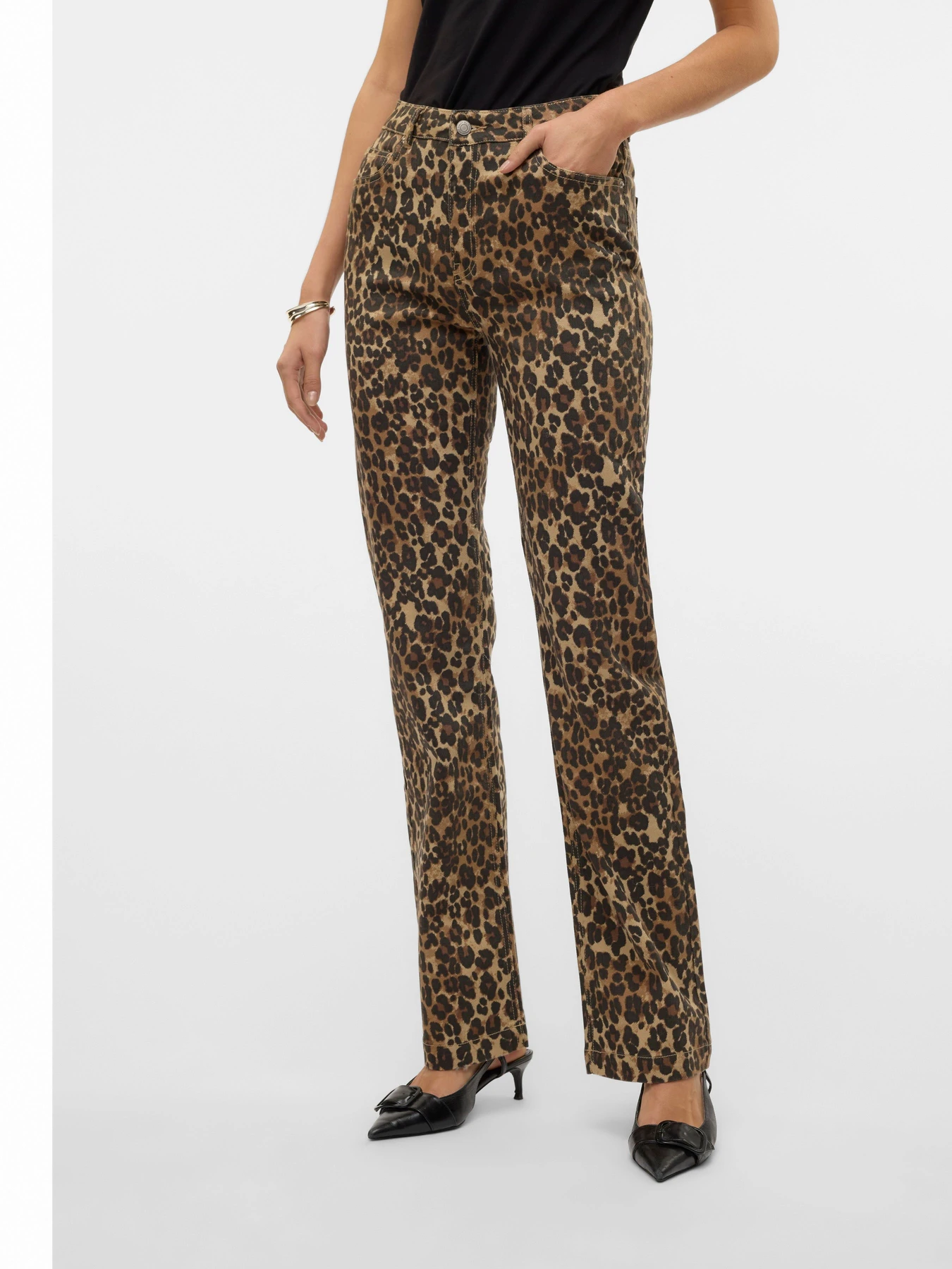 Джинсы Vero Moda модель 10329308_Tigers Eye LEOPARD Джинсы Vero Moda модель 10329308_Tigers Eye LEOPARD Фото