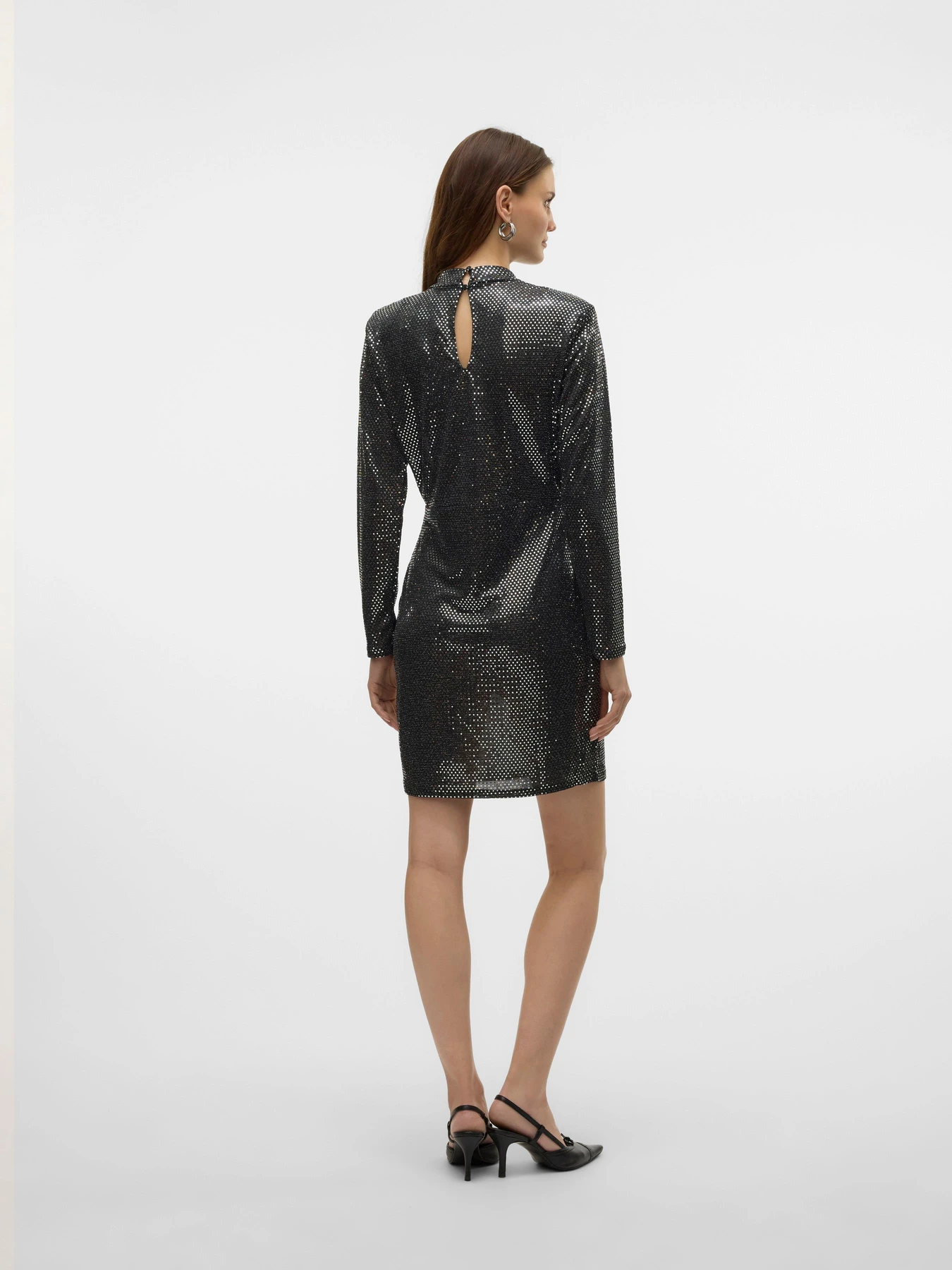 Сукні Vero Moda модель 10317040_Black Silver sequin dots Сукні Vero Moda модель 10317040_Black Silver sequin dots Фото
