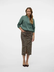 Юбки Vero Moda модель 10329339_Tigers Eye LEOPARD Фото