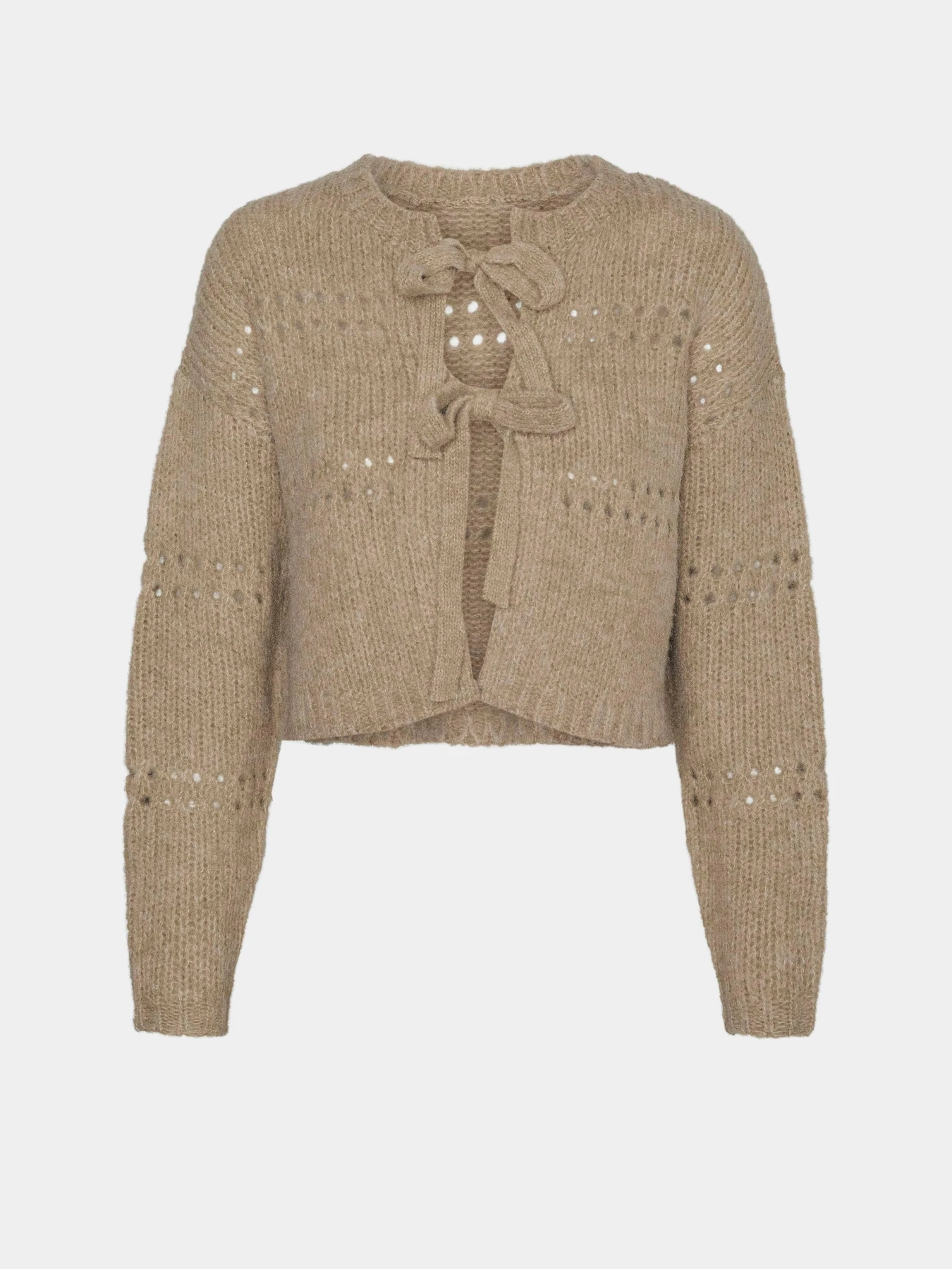 Свитры и кардиганы Vero Moda модель 10320590_Silver Mink W. MELANGE Свитры и кардиганы Vero Moda модель 10320590_Silver Mink W. MELANGE Фото