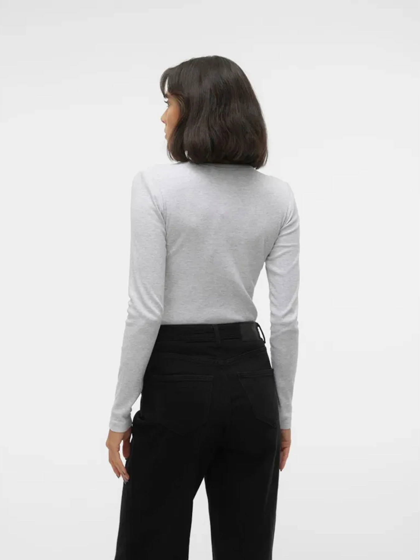 Худи и свитшоты Vero Moda модель 10306897_Light Grey Melange Худи и свитшоты Vero Moda модель 10306897_Light Grey Melange Фото