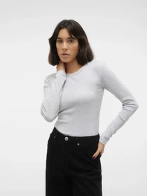 Худи и свитшоты Vero Moda модель 10306897_Light Grey Melange Фото