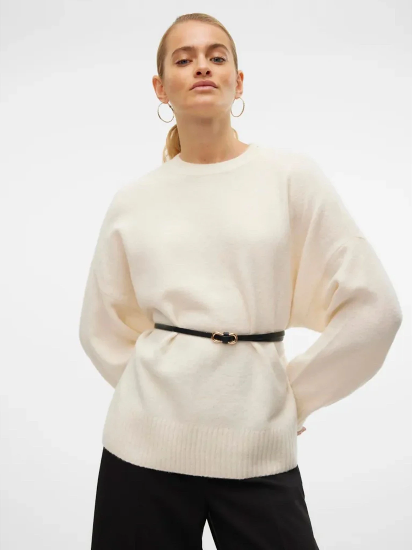 Свитры и кардиганы Vero Moda модель 10320463_Birch MELANGE Фото
