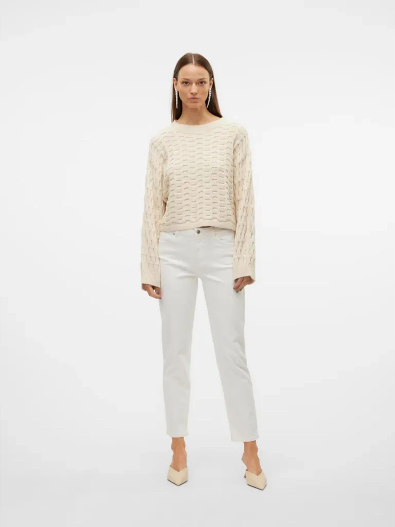 Джинси Vero Moda модель 10322783_Bright White Фото