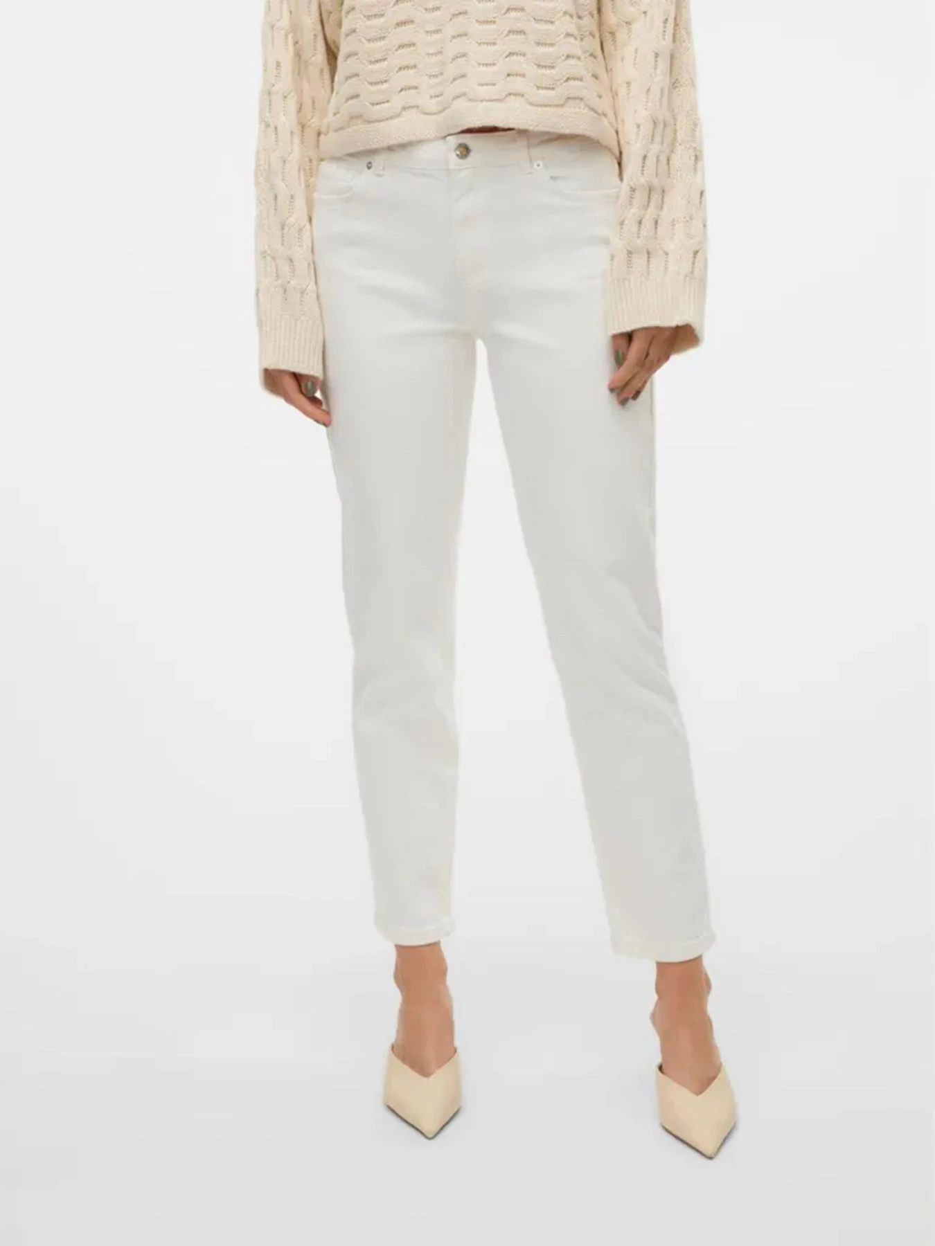 Джинси Vero Moda модель 10322783_Bright White Фото