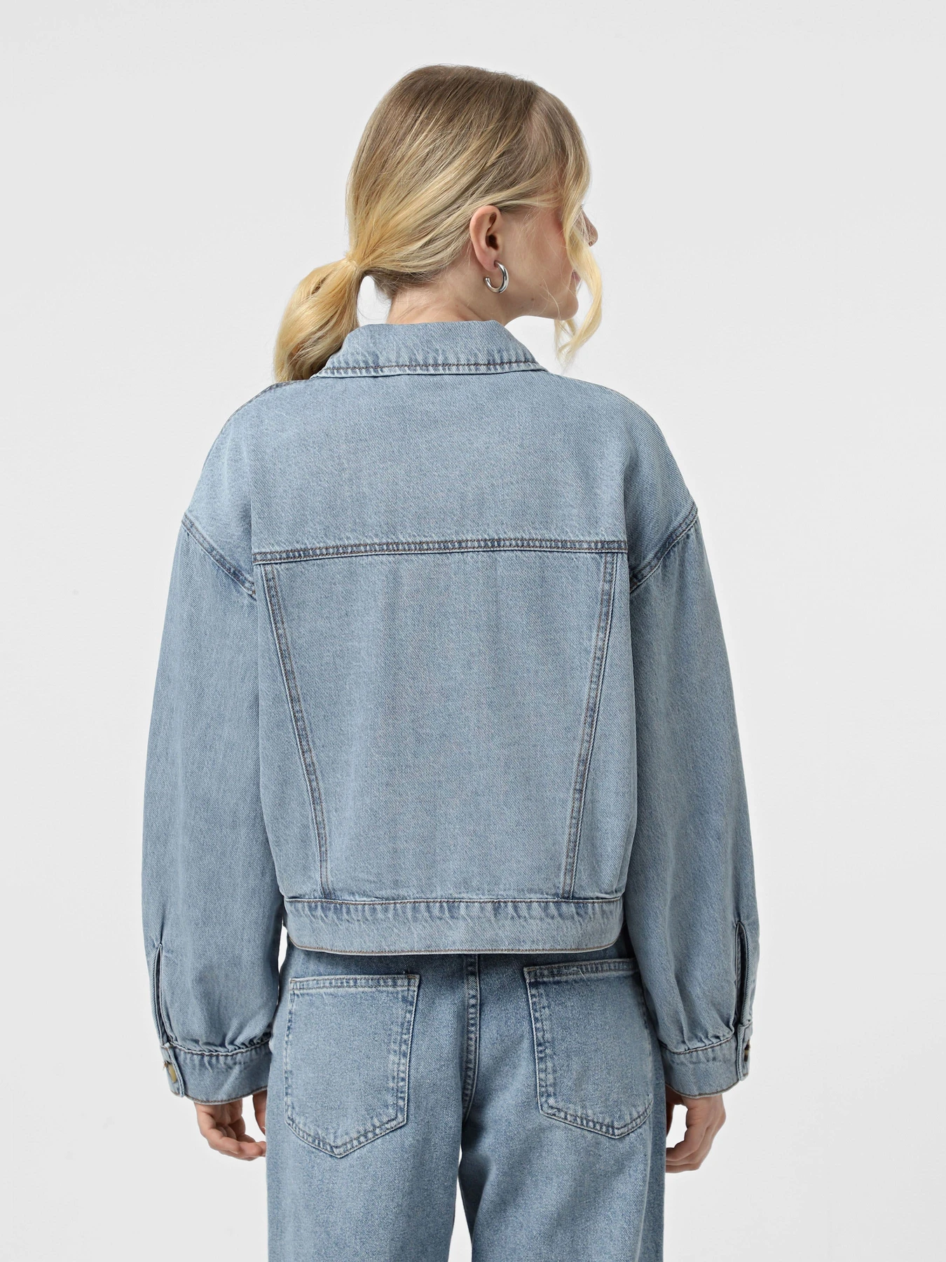 Куртки и дубленки Vero Moda модель 10323236_Light Blue Denim Фото