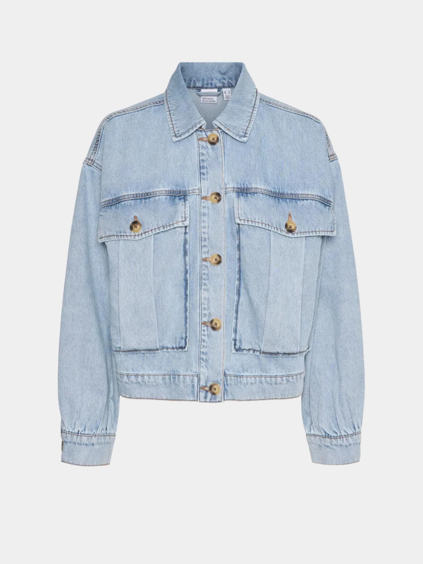 Куртки и дубленки Vero Moda модель 10323236_Light Blue Denim Фото