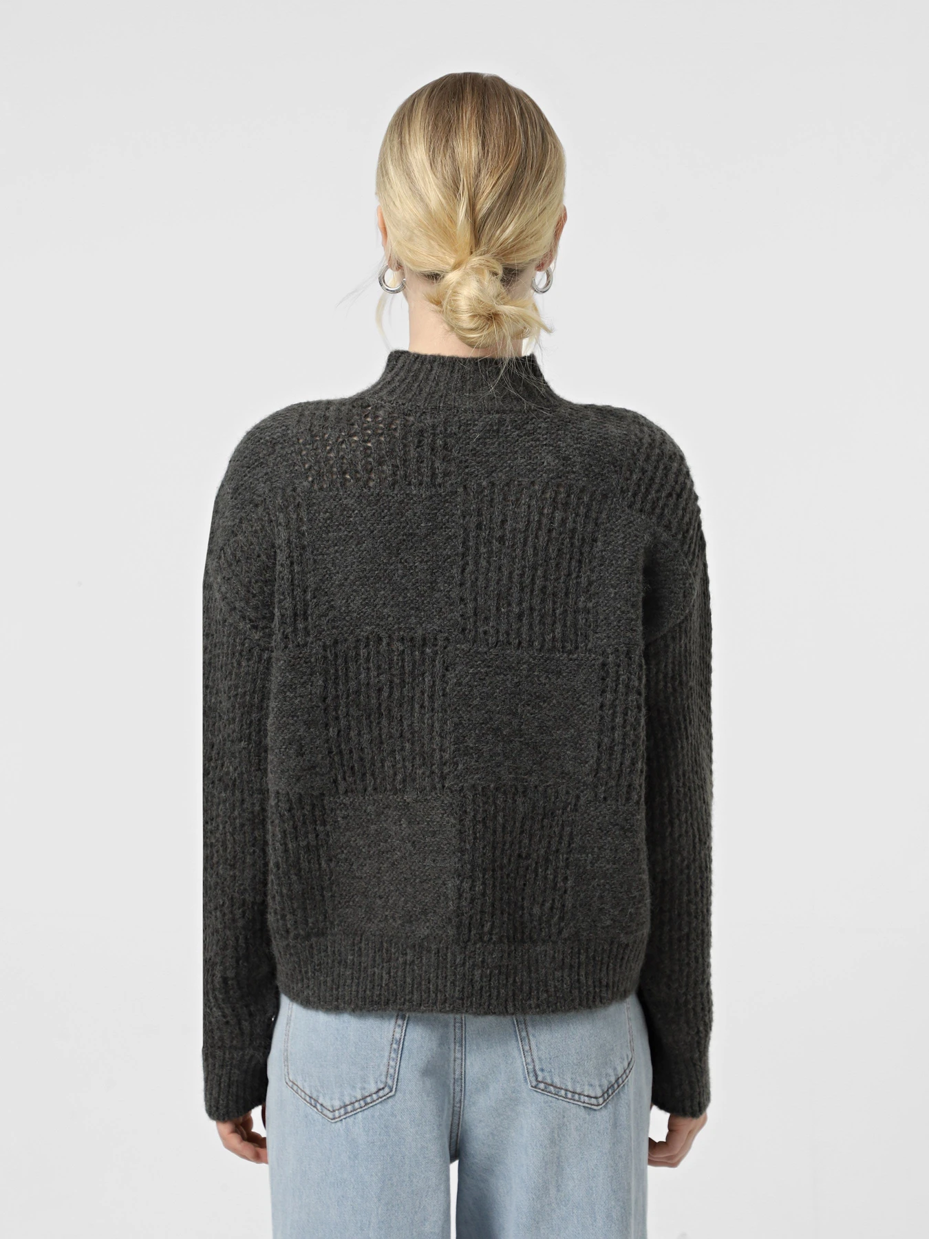 Свитры и кардиганы Vero Moda модель 10309591_Medium Grey Melange Свитры и кардиганы Vero Moda модель 10309591_Medium Grey Melange Фото