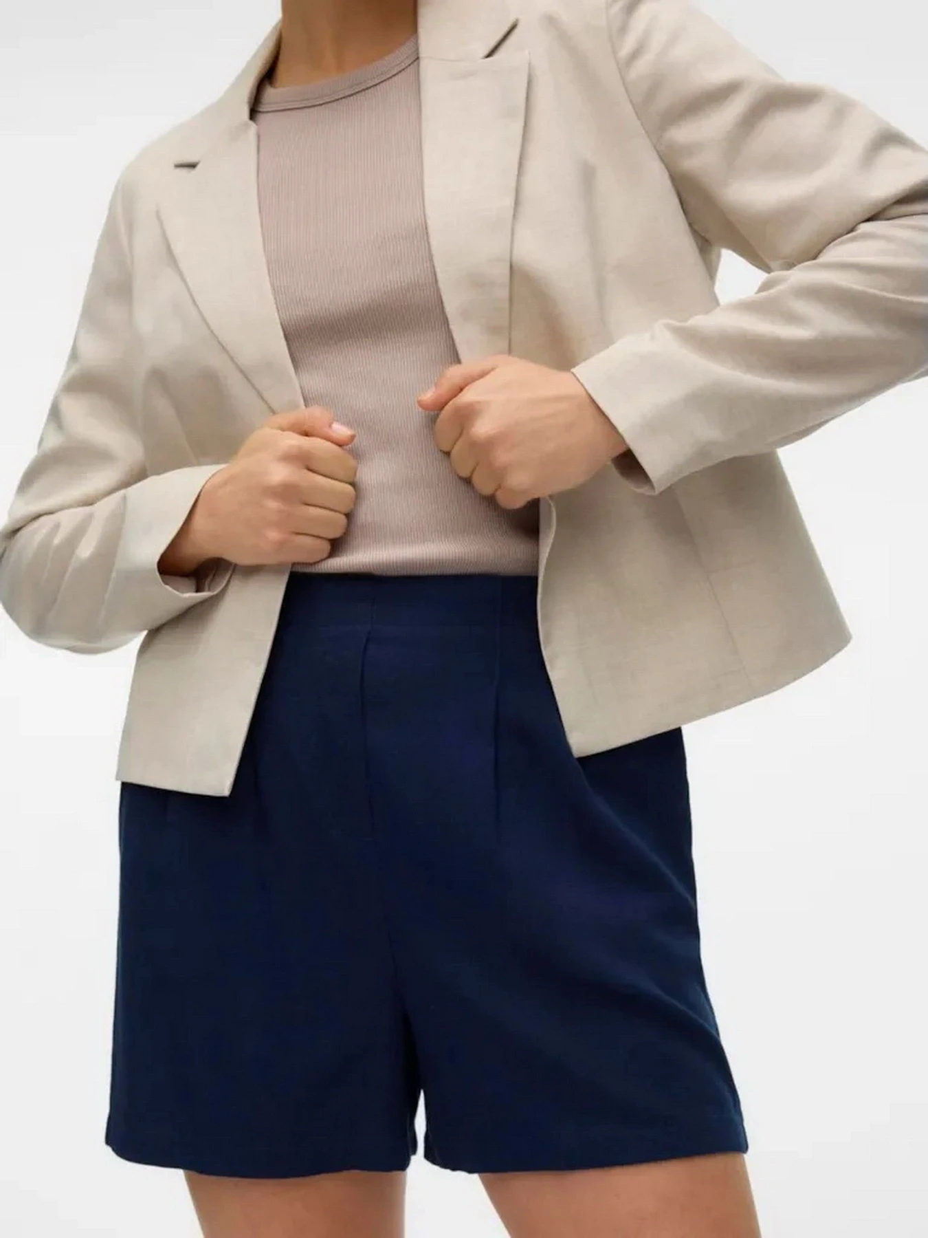 Шорты Vero Moda модель 10279694_Navy Blazer Шорты Vero Moda модель 10279694_Navy Blazer Фото