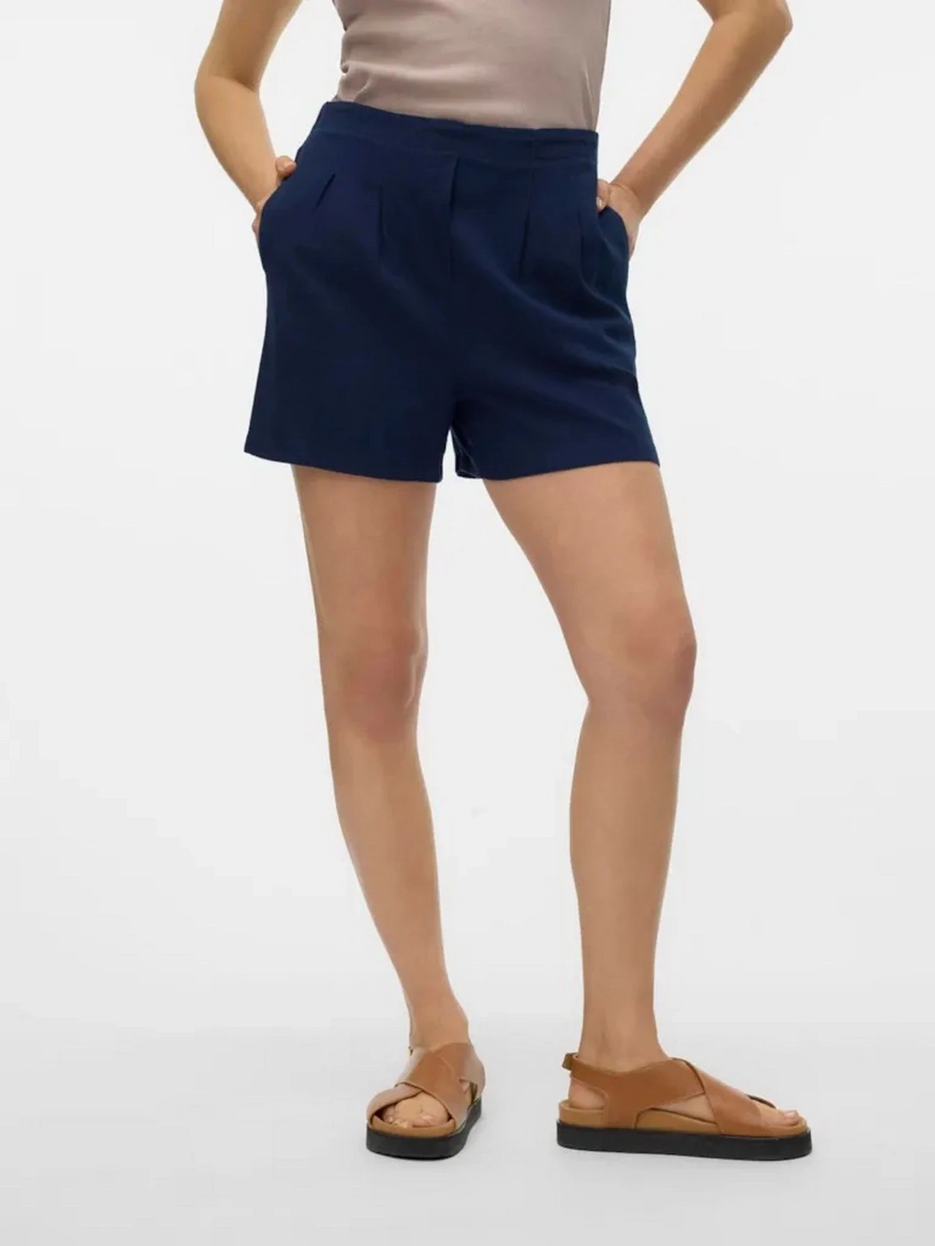 Шорты Vero Moda модель 10279694_Navy Blazer Шорты Vero Moda модель 10279694_Navy Blazer Фото