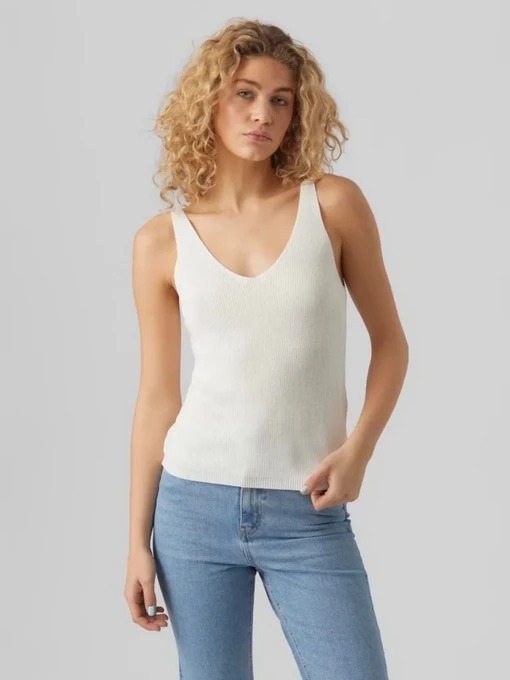 Футболки і поло Vero Moda NEWLEX SUN SL TOP модель 10281877_Snow White Фото