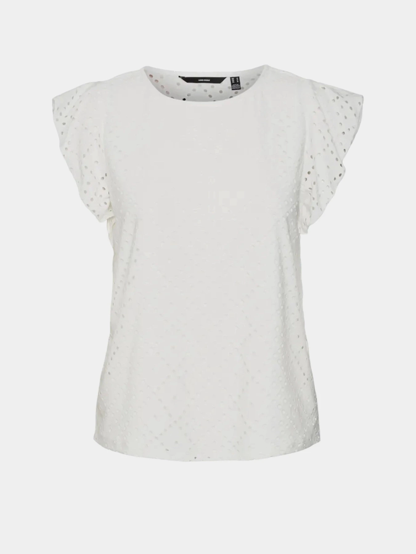 Футболки і поло Vero Moda TASSA SL FRILL TOP модель 10286067_Snow White Футболки і поло Vero Moda TASSA SL FRILL TOP модель 10286067_Snow White Фото