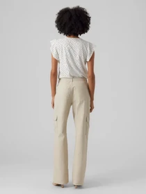 Футболки і поло Vero Moda TASSA SL FRILL TOP модель 10286067_Snow White Фото