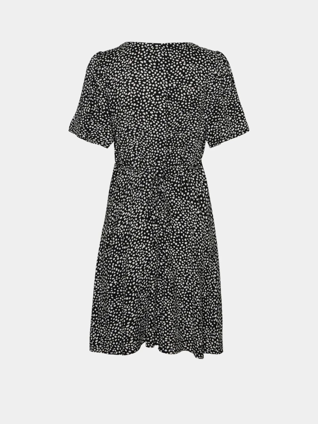 Платья Vero Moda ALBA SS SHORT DRESS модель 10292845_Black Joey dot Фото