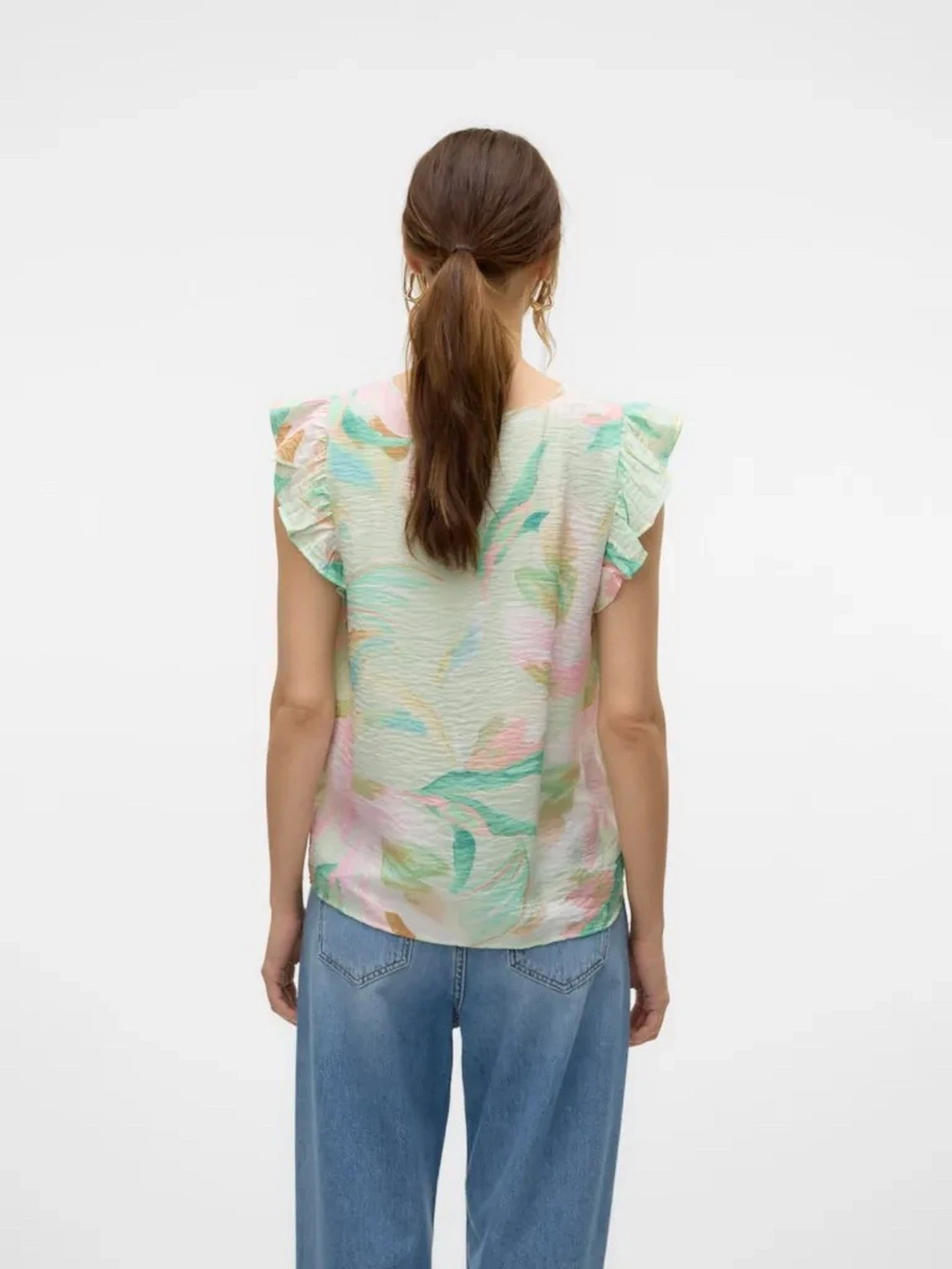 Сорочки Vero Moda модель 10303762_Birds Egg Green Myra Сорочки Vero Moda модель 10303762_Birds Egg Green Myra Фото