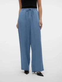 Штани Vero Moda BREE HW LONG LOOSE TENCEL PANT модель 10304898_Medium Blue Denim Фото