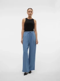Штани Vero Moda BREE HW LONG LOOSE TENCEL PANT модель 10304898_Medium Blue Denim Фото