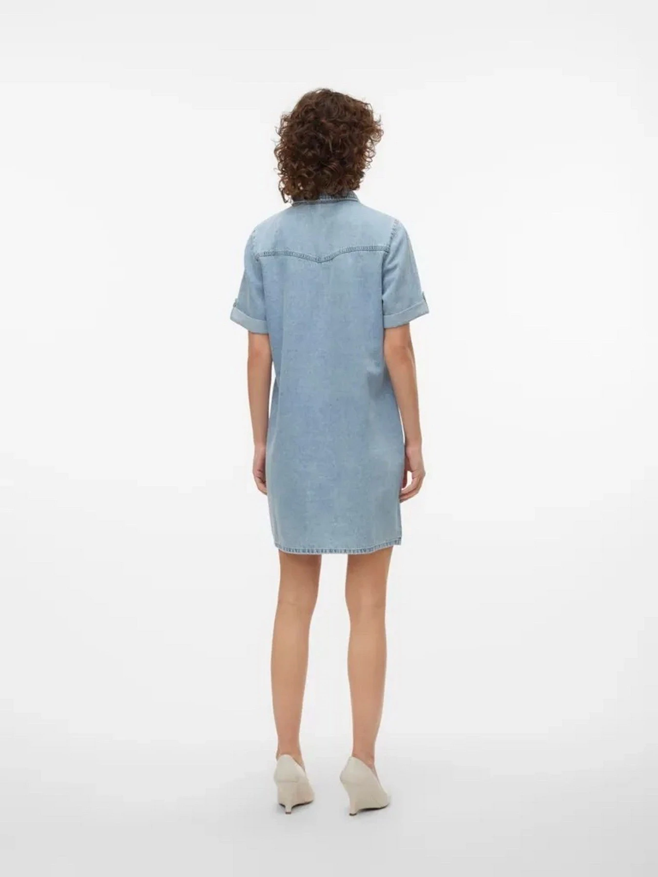Платья Vero Moda модель 10309665_Light Blue Denim Платья Vero Moda модель 10309665_Light Blue Denim Фото