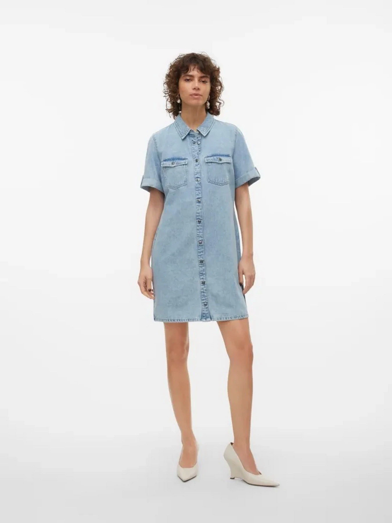 Платья Vero Moda модель 10309665_Light Blue Denim Платья Vero Moda модель 10309665_Light Blue Denim Фото