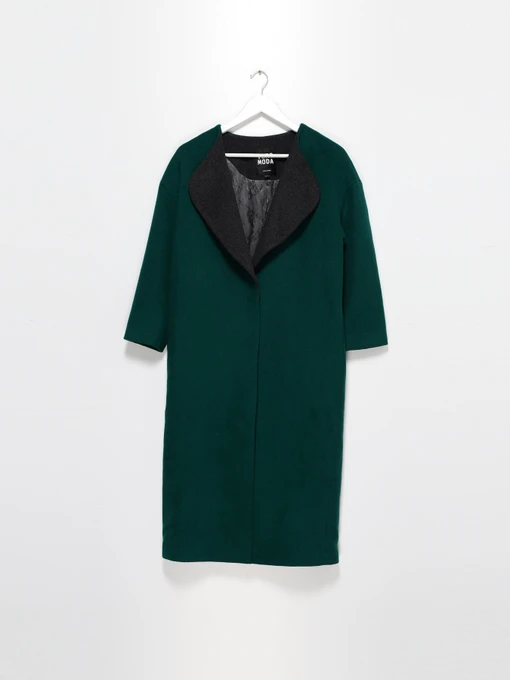 Пальта та плащі Vero Moda модель 316327517041_зелений з т.сірим Фото