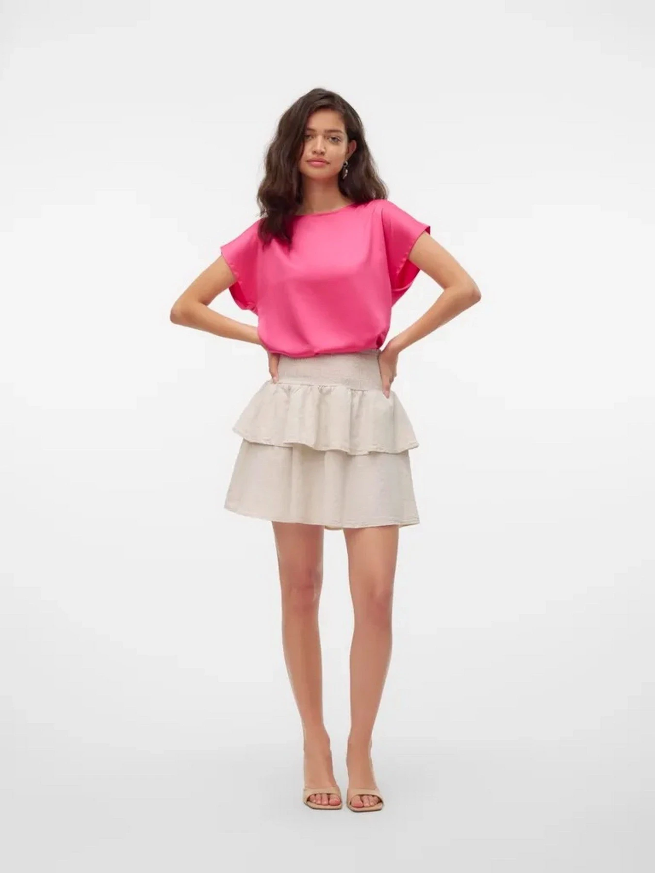 Юбки Vero Moda модель 10309768_Silver Lining Фото