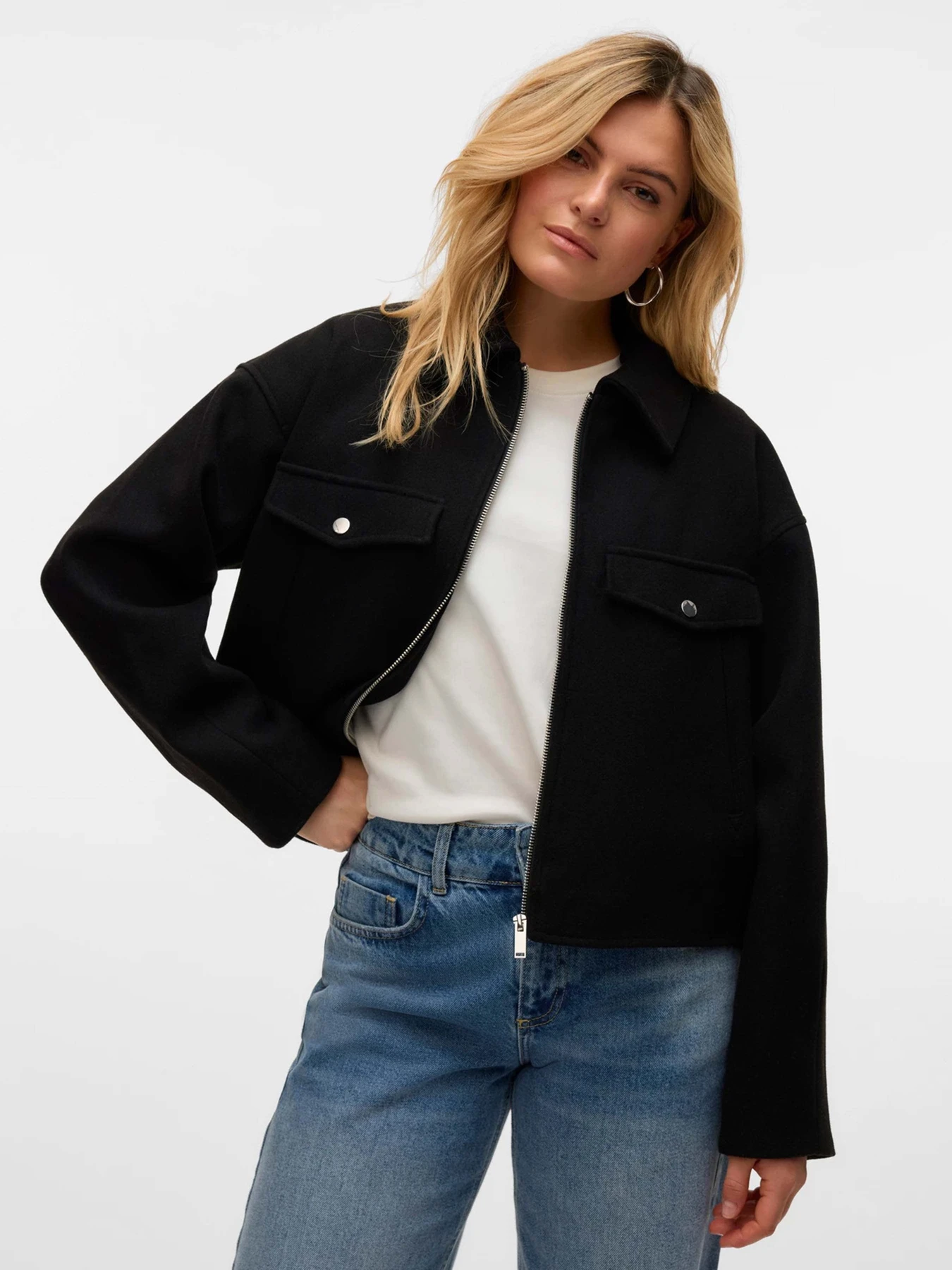 Куртки и дубленки Vero Moda модель 10321977_Black Фото