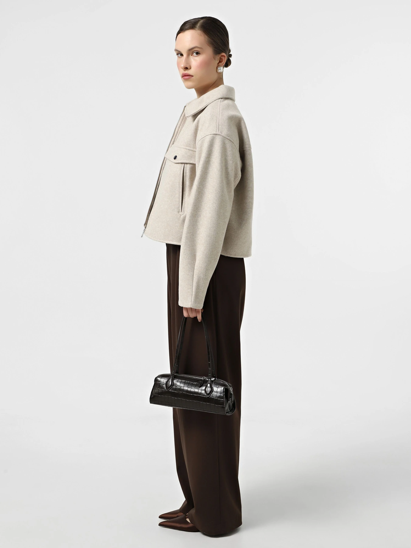 Куртки и дубленки Vero Moda модель 10321977_Oatmeal MELANGE Куртки и дубленки Vero Moda модель 10321977_Oatmeal MELANGE Фото