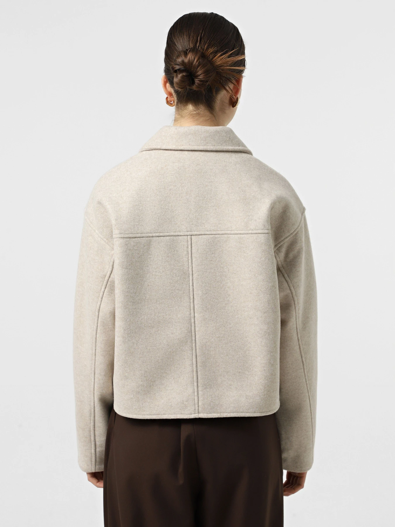 Куртки и дубленки Vero Moda модель 10321977_Oatmeal MELANGE Куртки и дубленки Vero Moda модель 10321977_Oatmeal MELANGE Фото