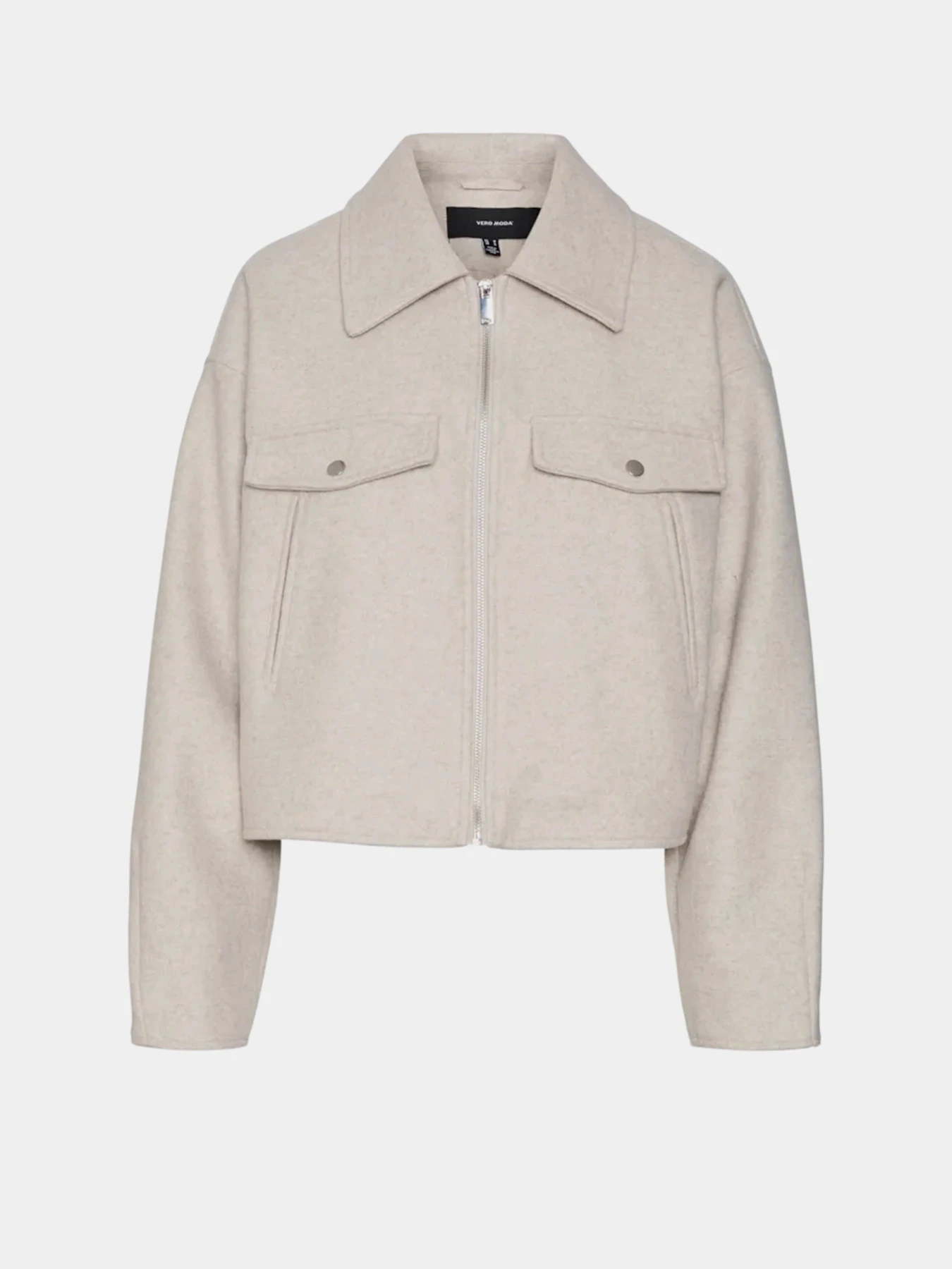 Куртки и дубленки Vero Moda модель 10321977_Oatmeal MELANGE Куртки и дубленки Vero Moda модель 10321977_Oatmeal MELANGE Фото