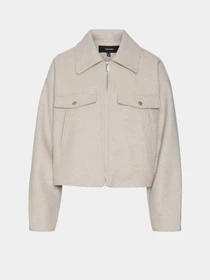 Куртки и дубленки Vero Moda модель 10321977_Oatmeal MELANGE Фото