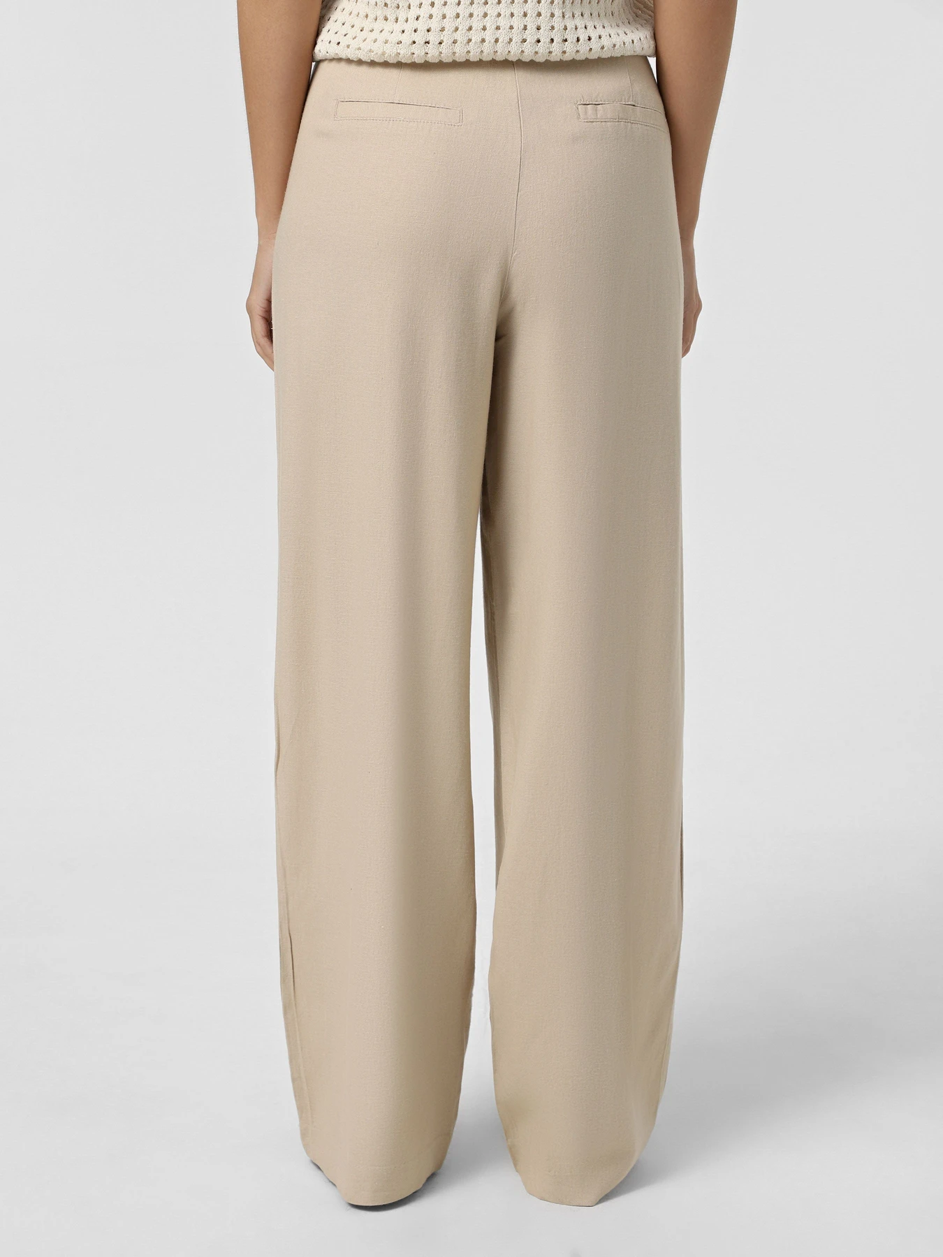 Брюки Vero Moda модель 10322125_Oatmeal MELANGE Фото