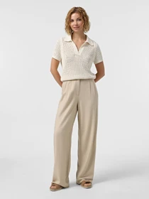 Брюки Vero Moda модель 10322125_Oatmeal MELANGE Фото