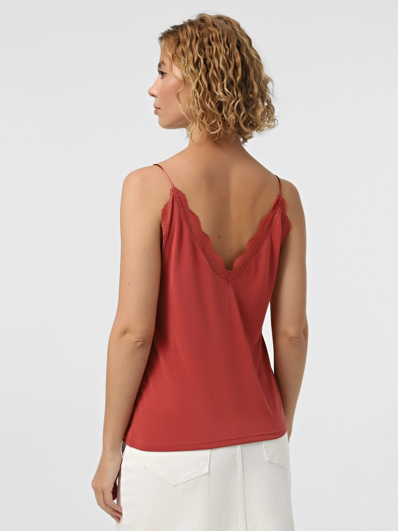 Футболки і поло Vero Moda модель 10324809_Marsala TONE IN TONE LACE Футболки і поло Vero Moda модель 10324809_Marsala TONE IN TONE LACE Фото