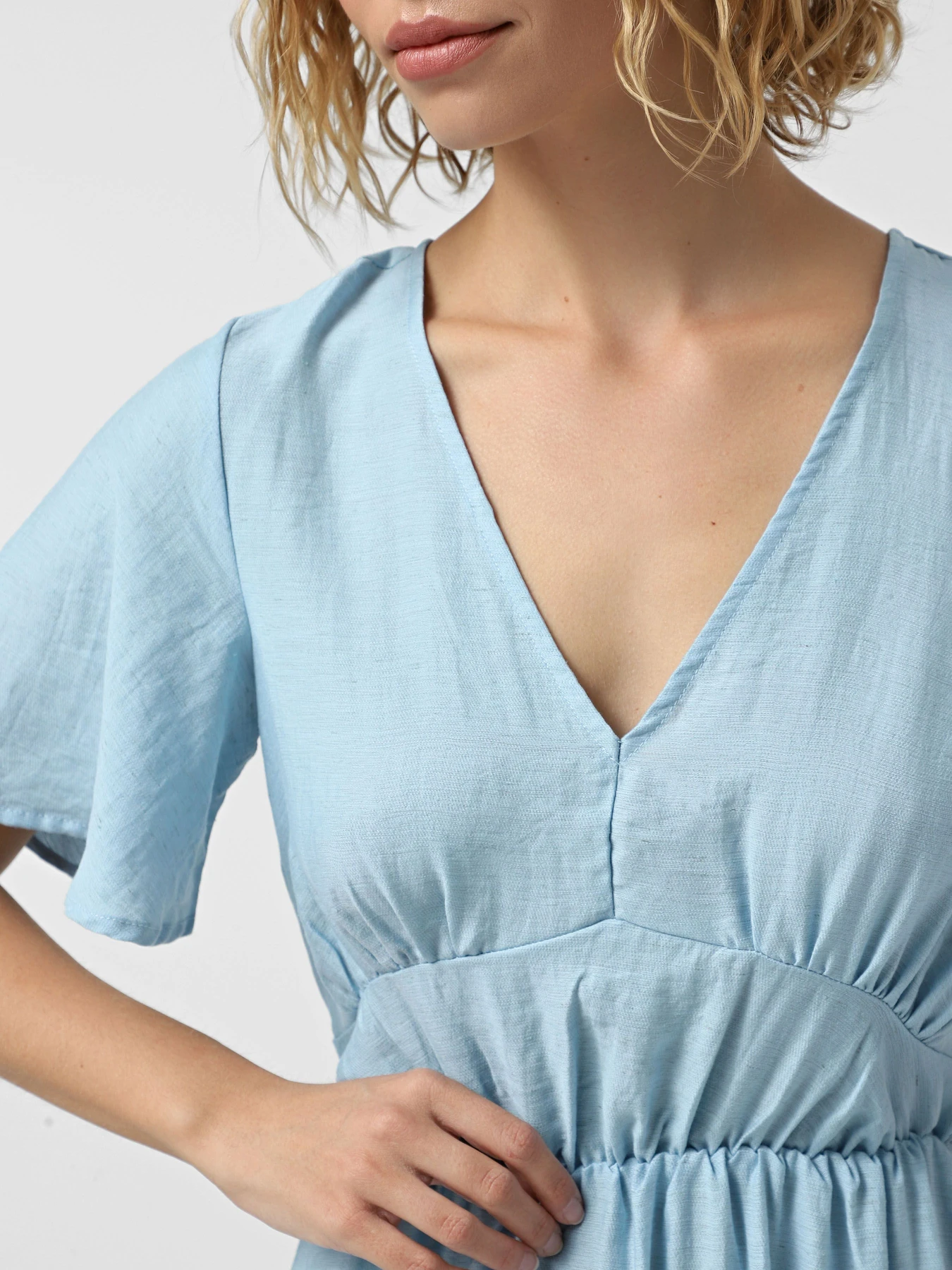Платья Vero Moda модель 10325233_Airy Blue Платья Vero Moda модель 10325233_Airy Blue Фото