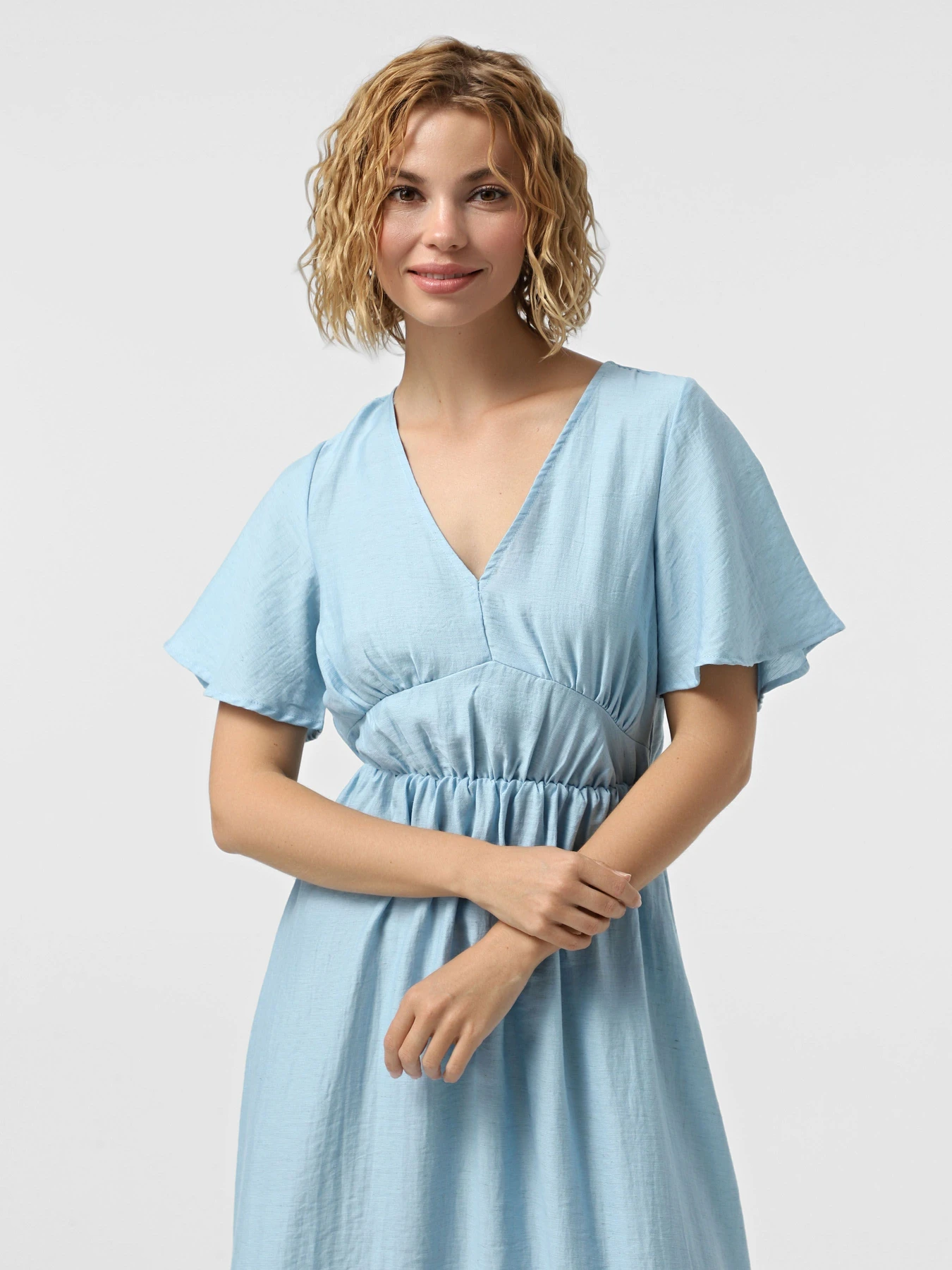 Платья Vero Moda модель 10325233_Airy Blue Платья Vero Moda модель 10325233_Airy Blue Фото