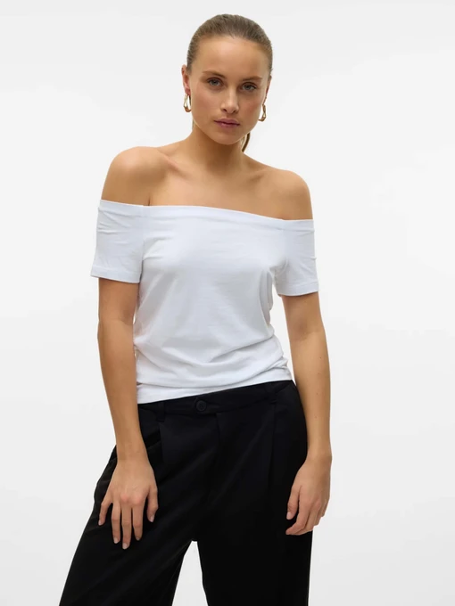 Футболки і поло Vero Moda модель 10325598_Bright White Фото